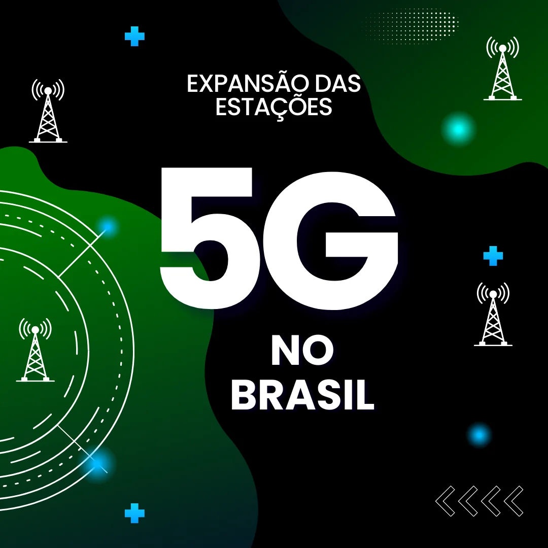 Capa da matéria Expansão das Estações 5G no Brasil: Um Desafio para Acompanhar o Crescimento da Demanda de Tráfego Móvel até 2029